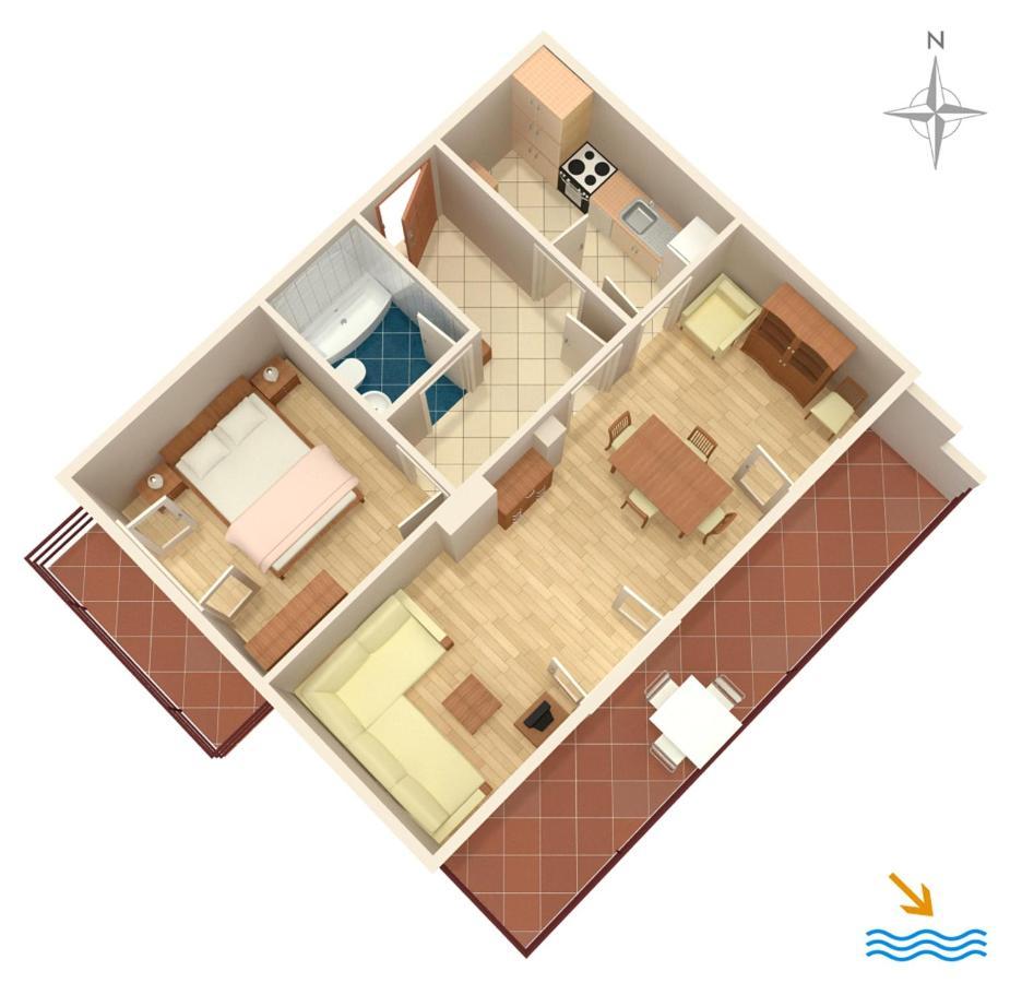 Apartments By The Sea Molunat, Dubrovnik - 8550 Εξωτερικό φωτογραφία